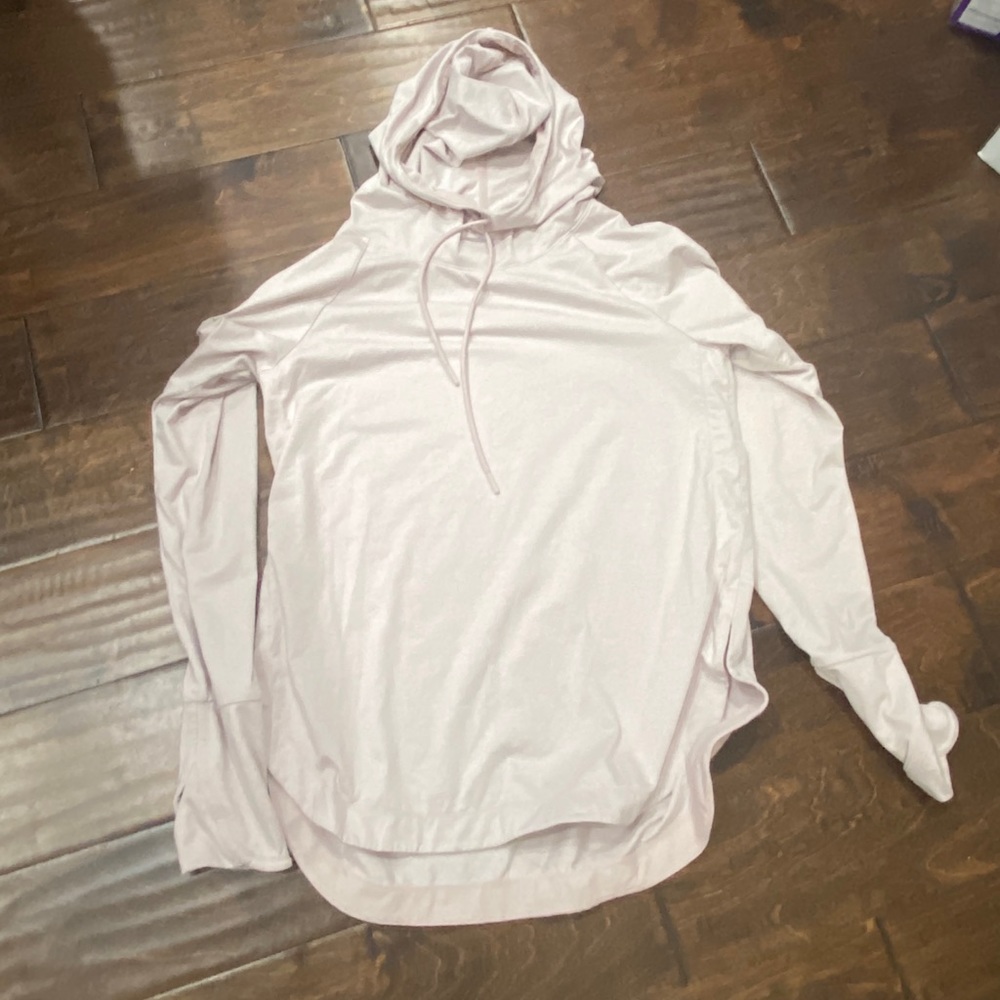 Athleta Uptempo hooded top size Medium.